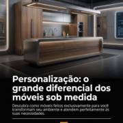 Personalização: o grande diferencial dos móveis sob medida