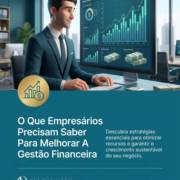 O Que Empresários Precisam Saber Para Melhorar A Gestão Financeira