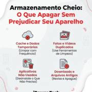 Armazenamento Cheio: O Que Apagar Sem Prejudicar Seu Aparelho