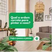 Existe ordem certa para pintar a casa?