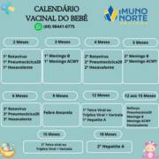 Calendário Vacinal do Bebê
