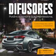 Difusores: Potência Sonora que Impressiona, customize seu carro com a JAN Escapamentos e Troca de Óleo em Mineiros