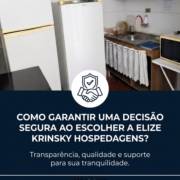 Como garantir uma decisão segura ao escolher a Elize Krinsky Hospedagens?