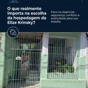 O que realmente importa na escolha da hospedagem da Elize Krinsky?