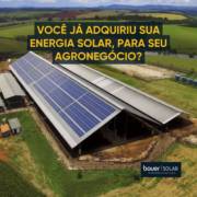 Energia solar: Solução sustentável e econômica para o agronegócio.
