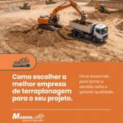 Como escolher a melhor empresa de terraplanagem para o seu projeto