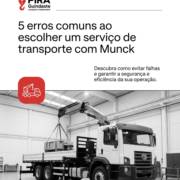 5 erros comuns ao escolher um serviço de transporte com Munck