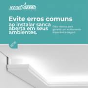 Evite erros comuns ao instalar sanca aberta em seus ambientes