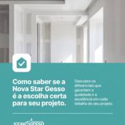 Como saber se a Nova Star Gesso é a escolha certa para seu projeto