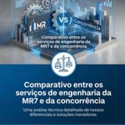 Comparativo entre os serviços de engenharia da MR7 e da concorrência