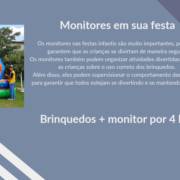 Por que ter monitores em festas infantis é importante?