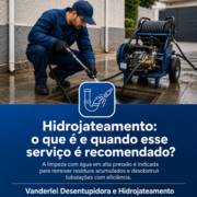 Hidrojateamento em Ourinhos: o que é e quando esse serviço é recomendado?