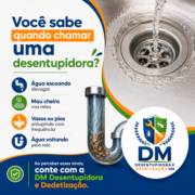 Você sabe quando chamar uma desentupidora?