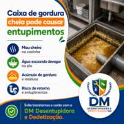 Caixa de gordura cheia pode causar entupimentos
