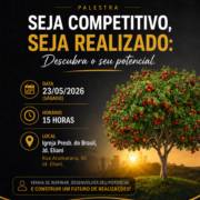Palestra: Seja competitivo, seja realizado: “Descubra o seu potencial”