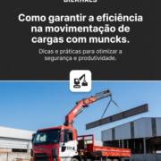 Como garantir a eficiência na movimentação de cargas com muncks