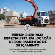 Munck Bierhals: especialista em locação de equipamentos de içamento