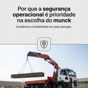 Por que a segurança operacional é prioridade na escolha do munck