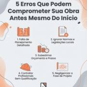 5 Erros Que Podem Comprometer Sua Obra Antes Mesmo Do Início