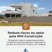Reduza riscos ao optar pela WM Construção