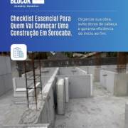 Checklist Essencial Para Quem Vai Começar Uma Construção Em Sorocaba