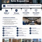 Grupo 7: esquadrias, fachadas e painéis para projetos modernos