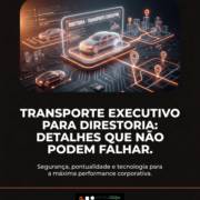 Transporte Executivo Para Diretoria: Detalhes Que Não Podem Falhar