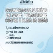 Esquadrias De Alumínio Em Avaré: Durabilidade Contra O Clima Da Região