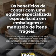 Os benefícios de contar com uma equipe especializada em embalagem e manuseio de itens frágeis