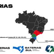 Grupo Baterias: Presença, Estrutura e Confiança em Todo o Brasil
