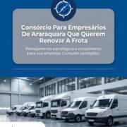 Consórcio Para Empresários De Araraquara Que Querem Renovar A Frota