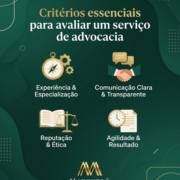 Critérios essenciais para avaliar um serviço de advocacia
