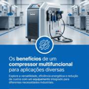 Os benefícios de um compressor multifuncional para aplicações diversas