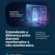 Entendendo a diferença entre alarmes monitorados e não monitorados