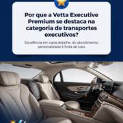 Por que a Vetta Executive Premium se destaca na categoria de transportes executivos?