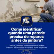 Como identificar quando uma parede precisa de reparos antes da pintura?