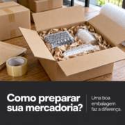 Como preparar sua mercadoria para o transporte?