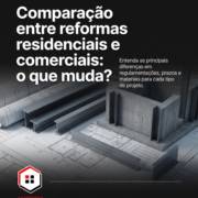 Comparação entre reformas residenciais e comerciais: o que muda?