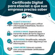 Certificado Digital para eSocial: o que sua empresa precisa saber