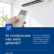 Ar-condicionado não está gelando? Veja possíveis causas