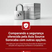 Comparando a segurança oferecida pela Ásia Source Sorocaba com outras opções