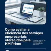 Como avaliar a eficiência dos serviços empresariais oferecidos pela HM Prime