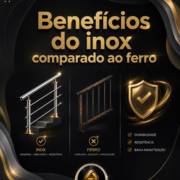 Quais os benefícios do inox comparado ao ferro?