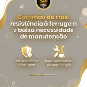 Corrimão de inox: resistência à ferrugem e baixa necessidade de manutenção