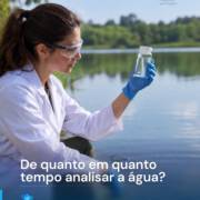 De quanto em quanto tempo analisar a água?