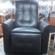 Poltrona do papai em cipatex preto