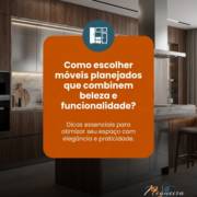 Como escolher móveis planejados que combinem beleza e funcionalidade?