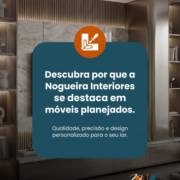 Descubra por que a Nogueira Interiores se destaca em móveis planejados