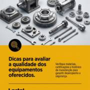 Dicas para avaliar a qualidade dos equipamentos oferecidos