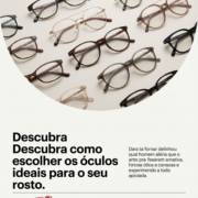 Descubra como escolher os óculos ideais para o seu rosto